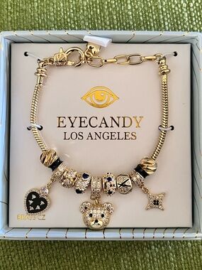 EYECANDY LOS ANGELES Luxe Charm Bracelet